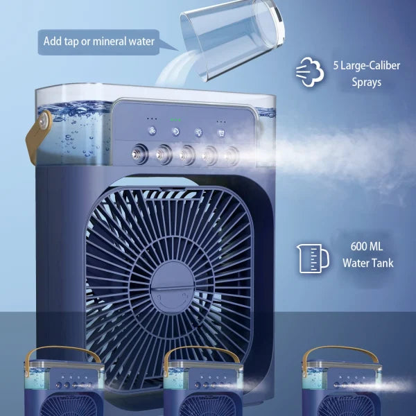 Cooling Fan With Ice